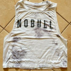 NoBull Womens tie dye muscle tank tee